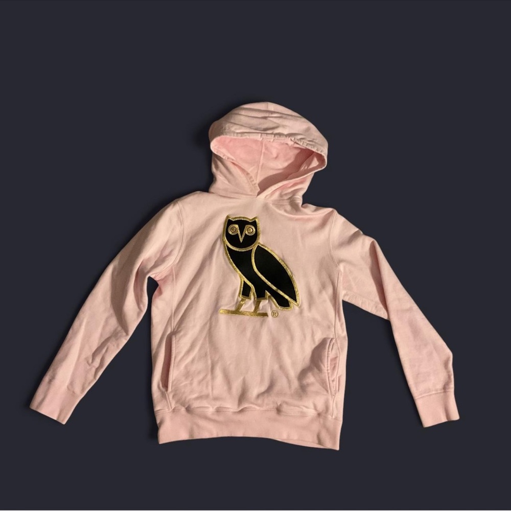 PINK OVO OG OWL HOODIE